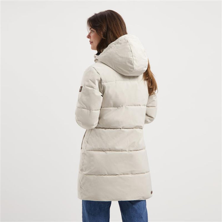 Rissne Women - Puffer jacket - Water-resistant - Sand MV