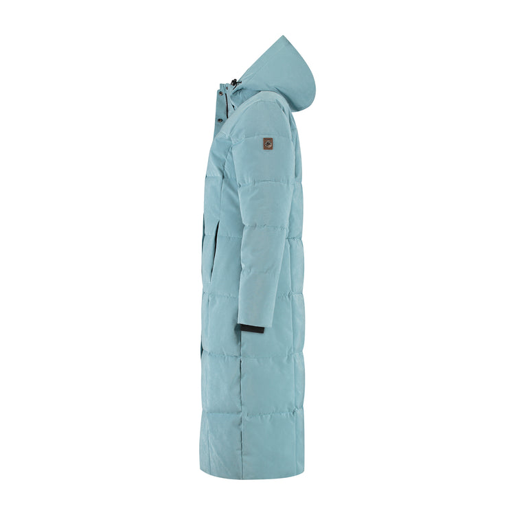 Freya Women - Puffer jacket - Fitted - Light blue L