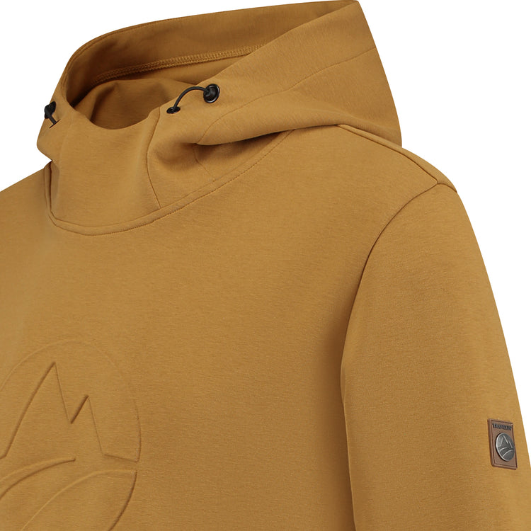 Ivar Men - Outdoor sweater - Hoodie - Mustard yellow DCB