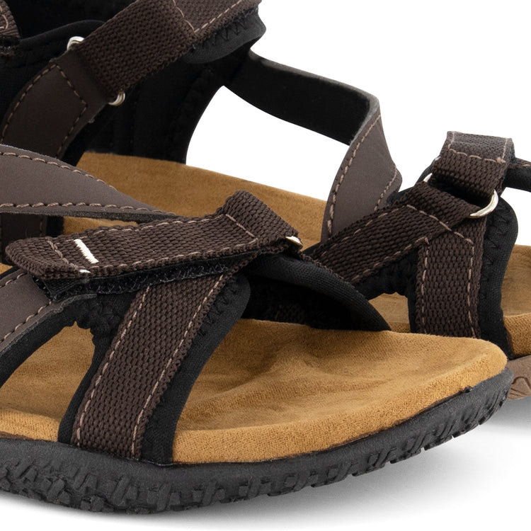 Hasle Women - Hiking sandals - Brown DFW
