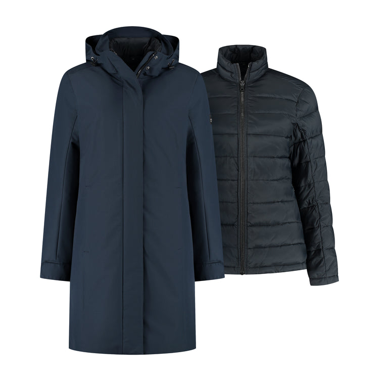 Harley Women - 3-in-1 Jacket - Navy F