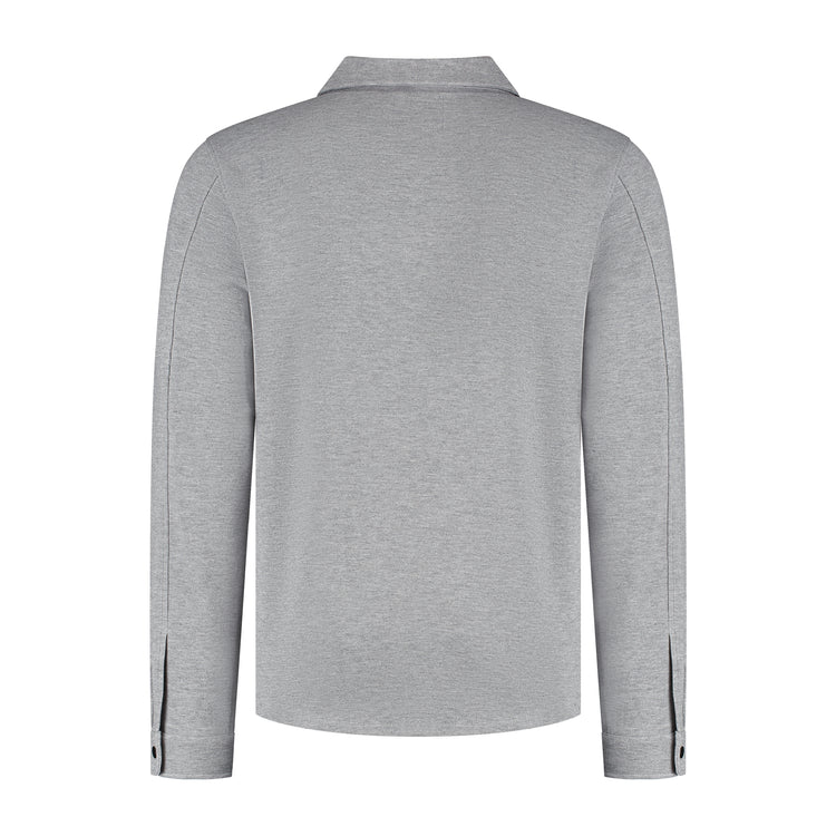 Njord - Cardigan - Men - Grey B