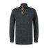 Orsa Men - High collar - Knitted jumper - Dark antracite F
