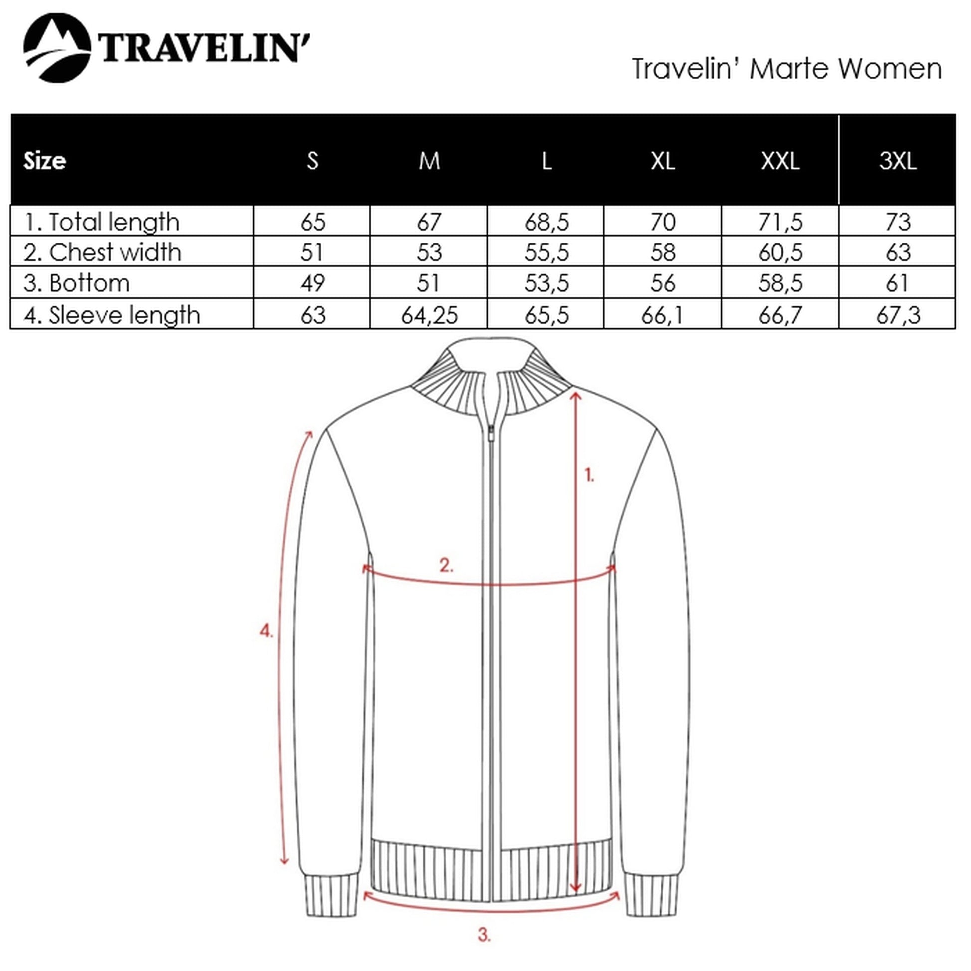 Marte Women - Outdoor sweater - Hoodie - Off-white SC