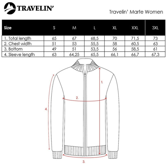 Marte Women - Outdoor sweater - Hoodie - Off-white SC