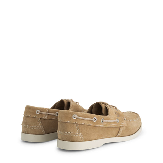 Krokvag Men - Boat shoes - Suede - Light brown BD