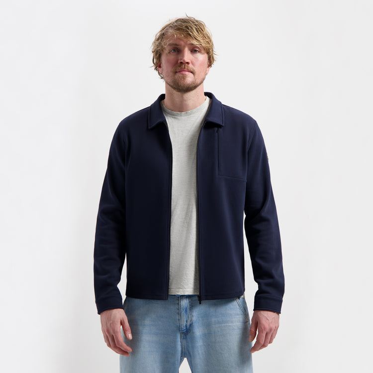 Njord - Cardigan - Men - Navy MV