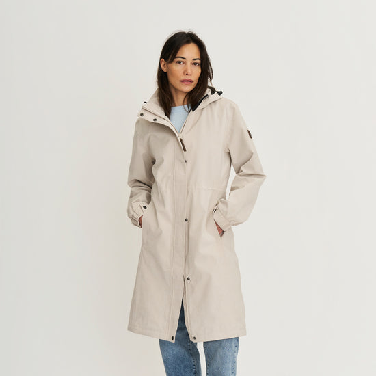 Anne Women - Hardshell jacket - Waterproof - Sand MV