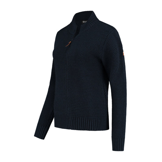 Kemi Women - Knitted Cardigan - Navy FL