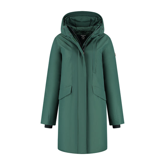 Linea Women - Parka - Waterproof - Dark green F
