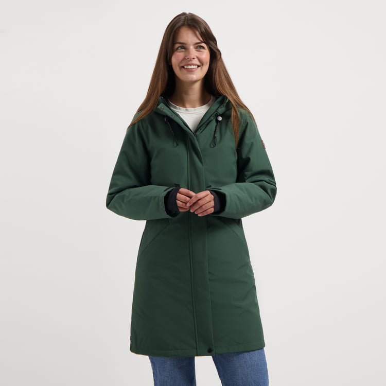 Elina Women - Softshell jacket - Padded - Dark green MV