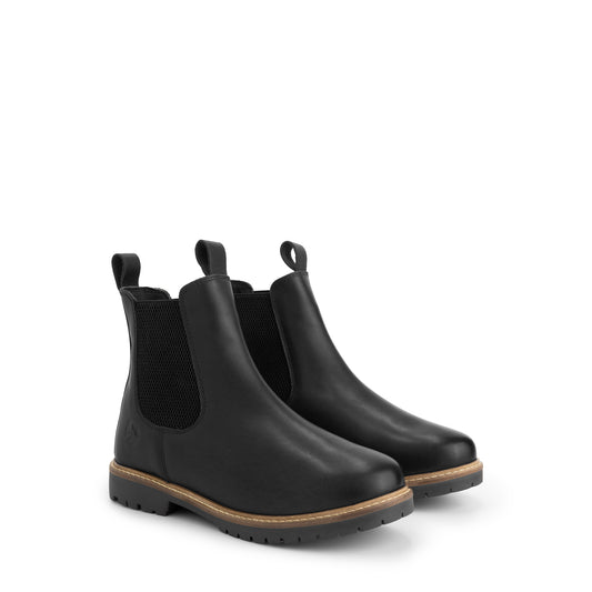 Tversted Women - Chelsea Boots - Wool-Lined - Black FRD