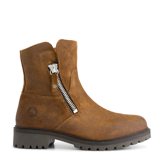 Venning Women - Ankle Boots - Suede - Cognac R