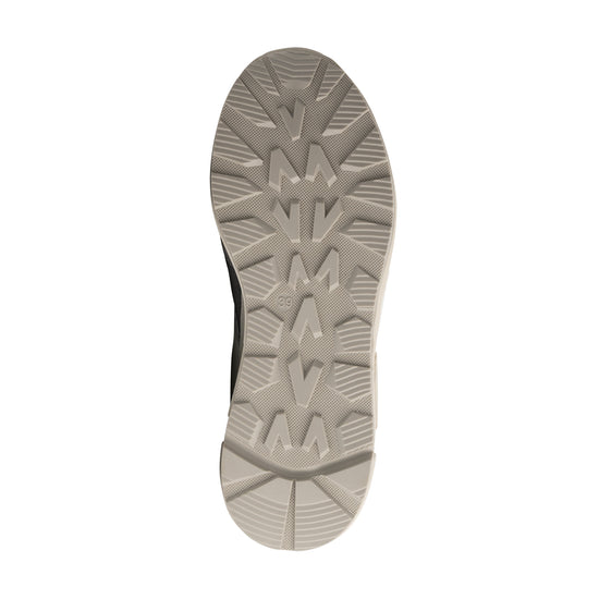 Romsey Men - Sneakers - Leather - Grey/Green UNS