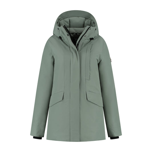 Lisbet Women - Parka - Waterproof - Green F