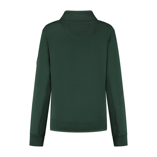Olia Women - Outdoor Cardigan - Sweat - Dark green B