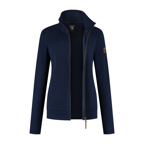 Pia Women - Outdoor cardigan - Navy CVO