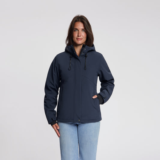 Nykke Women - Softshell Jacket - Waterproof - Navy MV