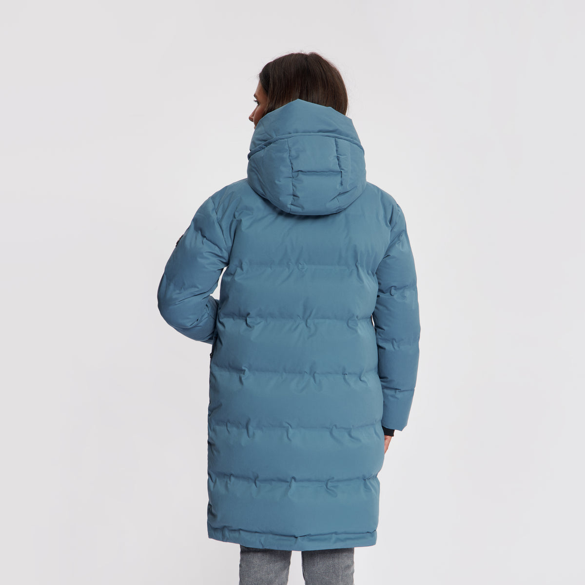 Odda Women - Puffer Winter Jacket - Waterproof - Blue MV4
