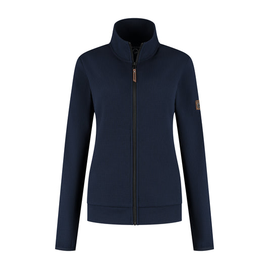 Pia Women - Outdoor cardigan - Navy F