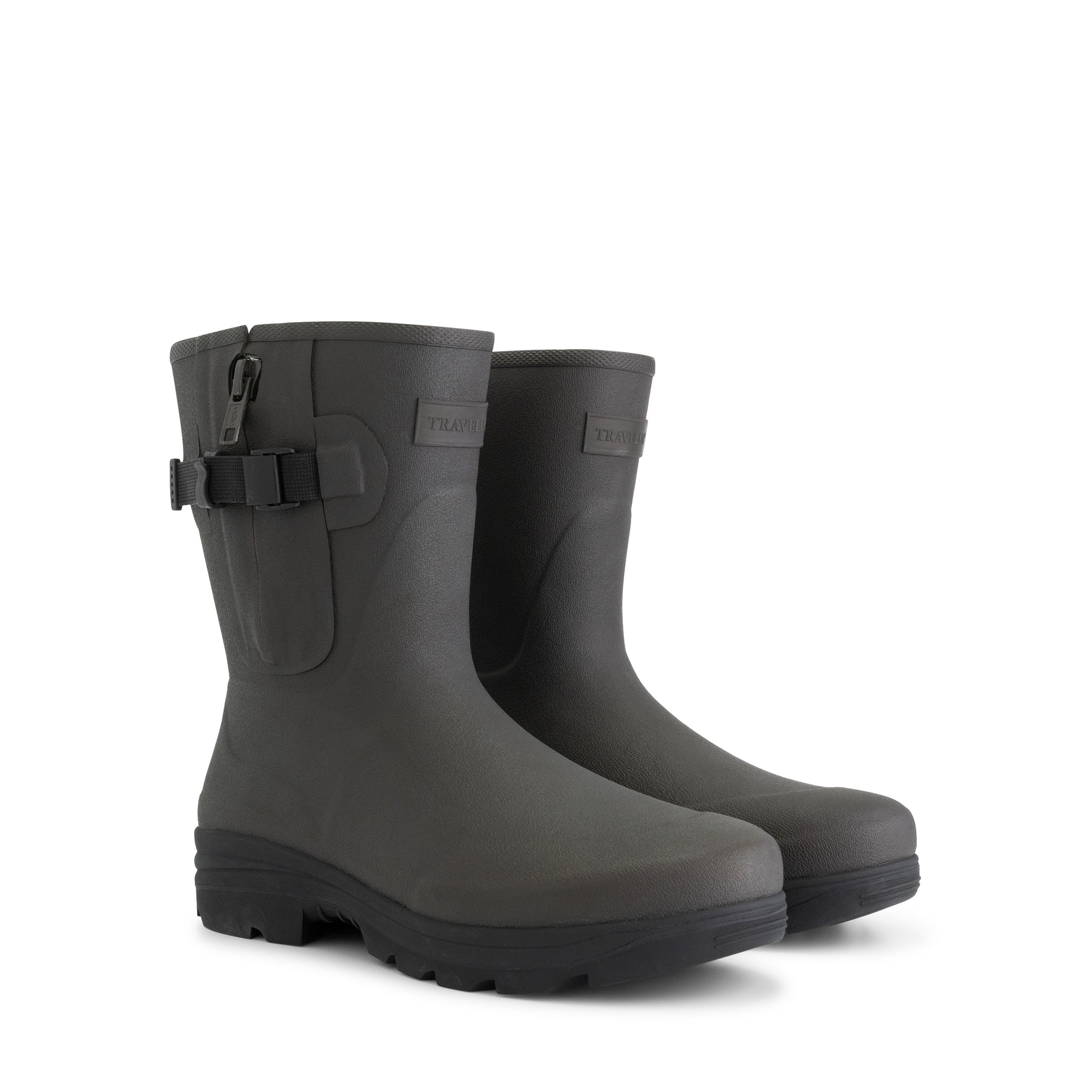 Skye - Semi-high rubber boots - Men - Brown FRD