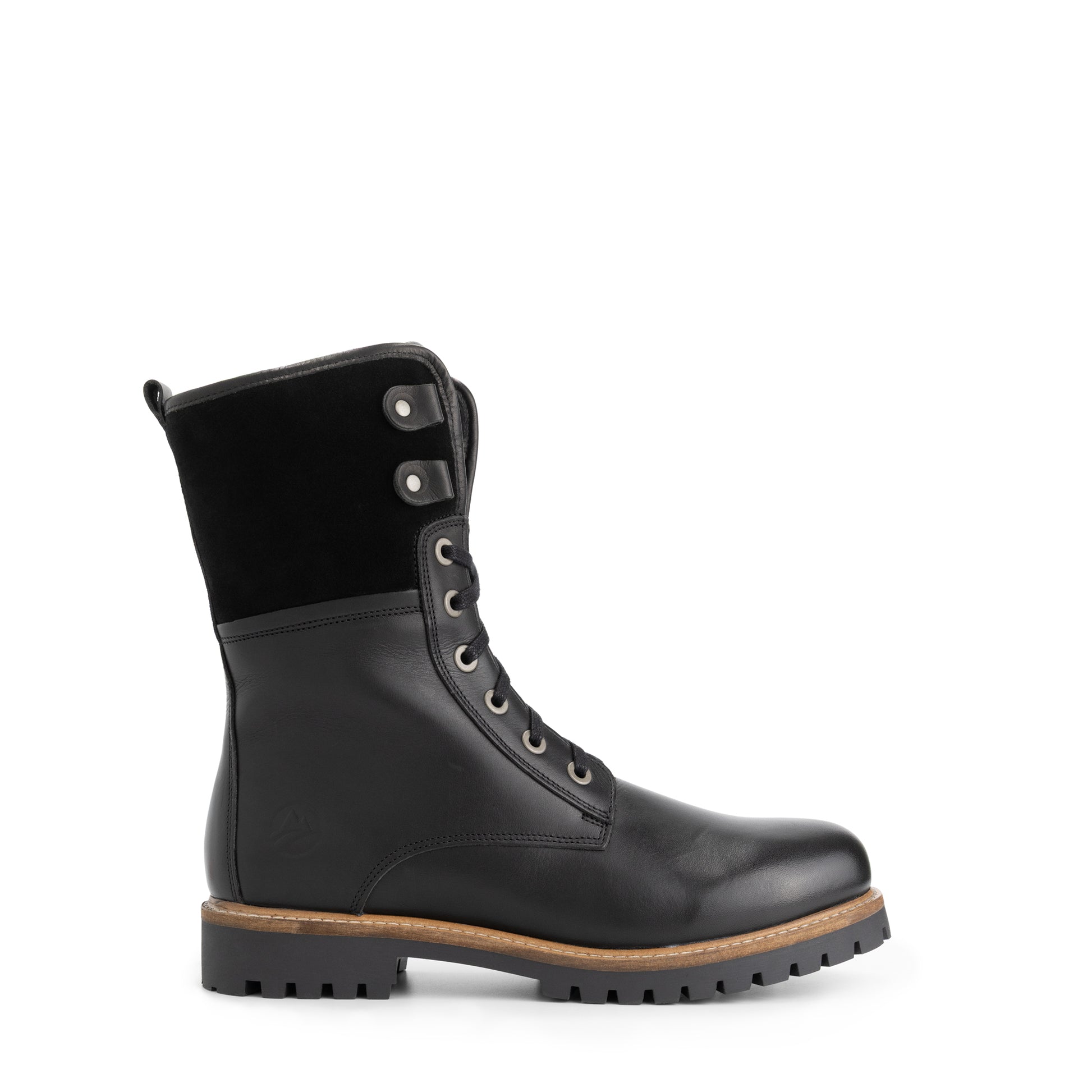 Jostedal Men - Lace-up boots - Wool-lined - Black R