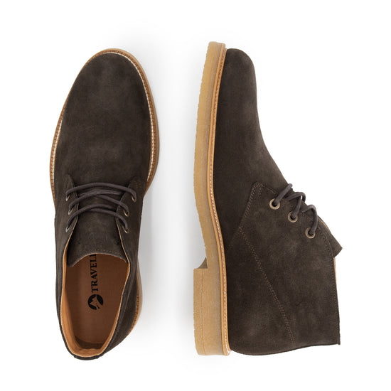 Ferryhill Men - Lace-up shoes - Leather - Dark brown UPD