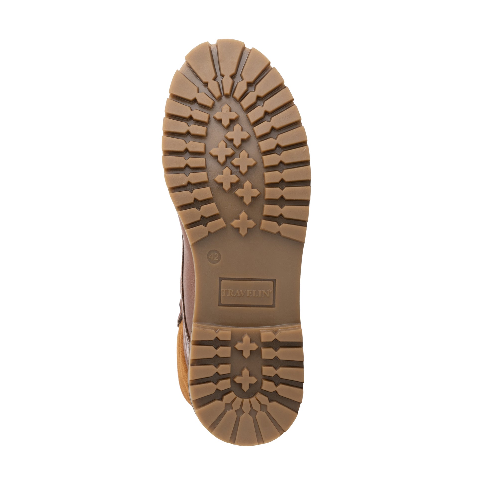 Jostedal Men - Lace-up boots - Wool-lined - Cognac UNS