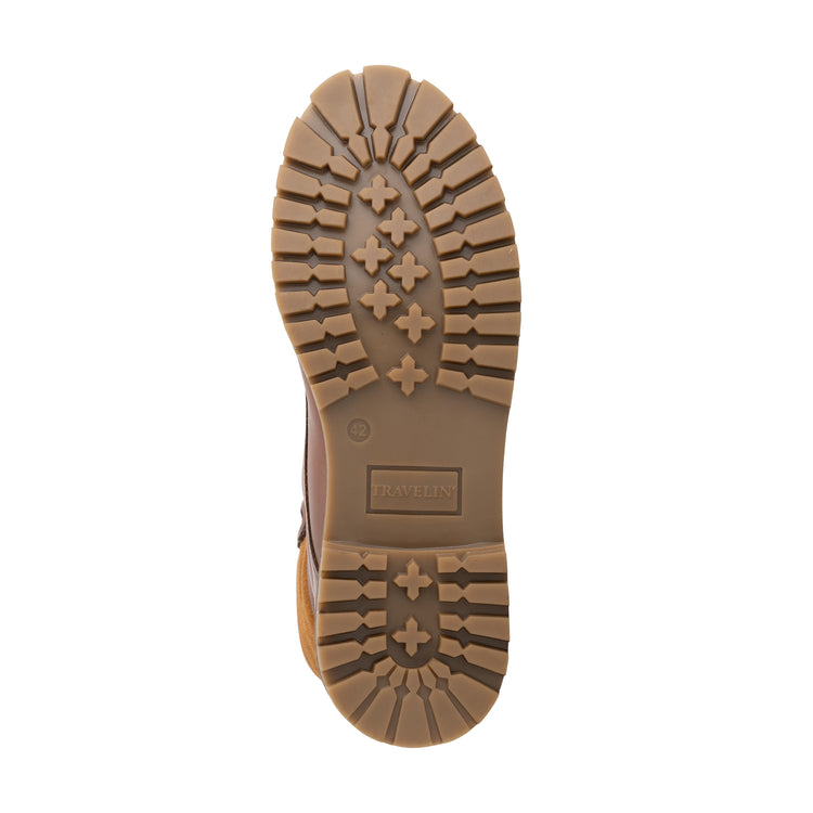 Jostedal Men - Lace-up boots - Wool-lined - Cognac UNS