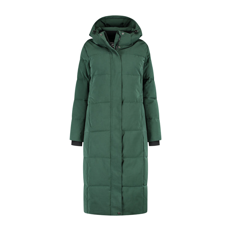 Freya Women - Puffer jacket - Fitted - Dark green F