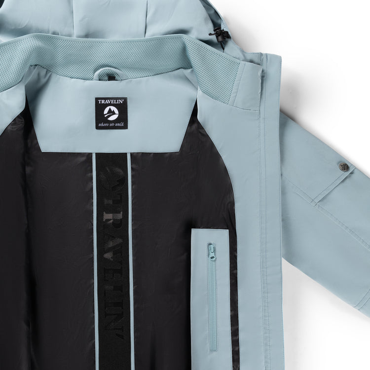 Katla Women - Hardshell jacket - Waterproof - Light blue DCI