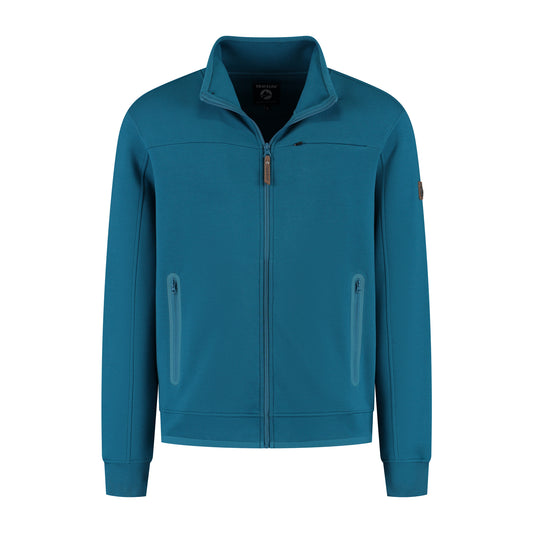 Olle Men - Outdoor Cardigan - Sweat - Blue F
