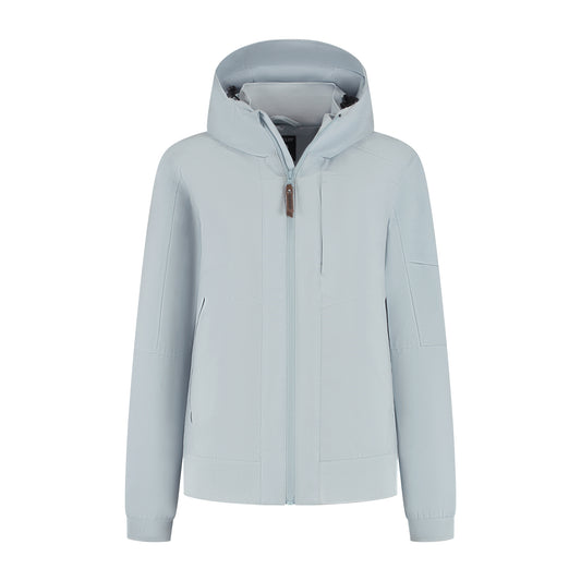 Halle Women - Hardshell jacket - Waterproof - Light blue F
