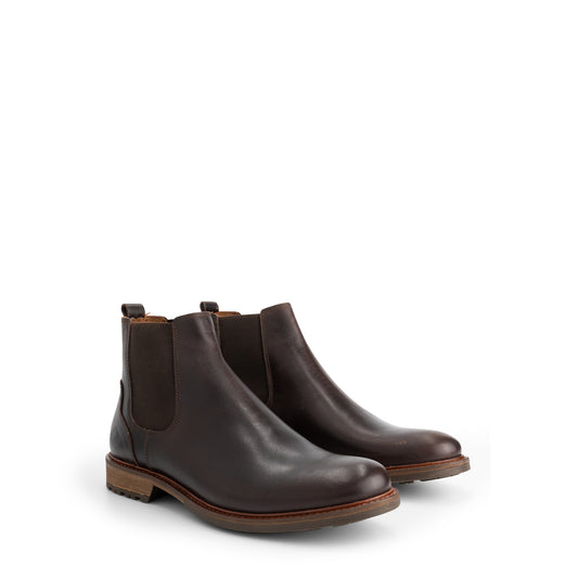 Winslow Men - Chelsea boots - Leather - Dark brown FRD