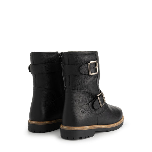 Trustrup Women - Biker boots - Wool-lined - Black BD