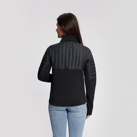 Lyan Women - Outdoor Vest - Lined - Black MV3