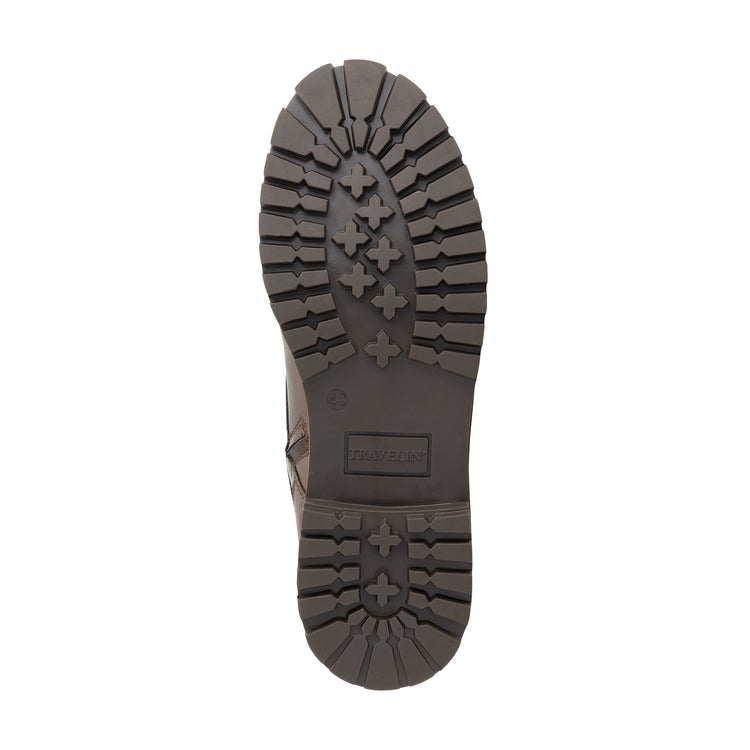 Norrland Men - Lace-up boots - Wool-lined - Dark brown UNS