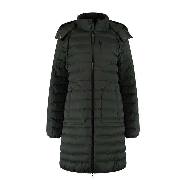 Saga Women - Puffer Winter Jacket - Waterproof - Black F