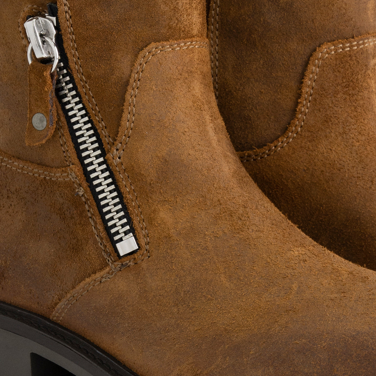 Venning Women - Ankle Boots - Suede - Cognac DFW