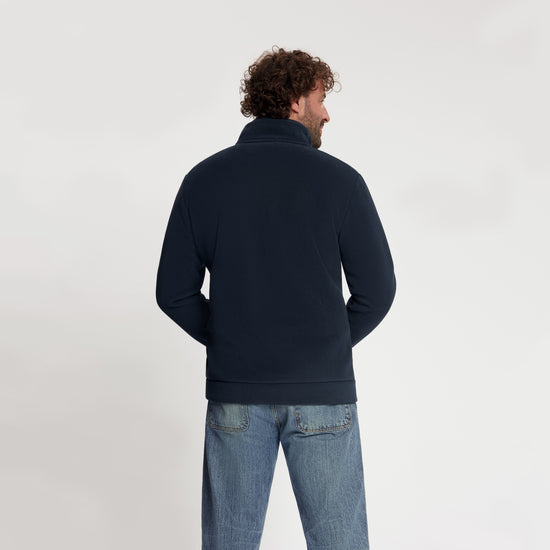 Rolf Men - Outdoor Vest - Fleece - Navy MV3