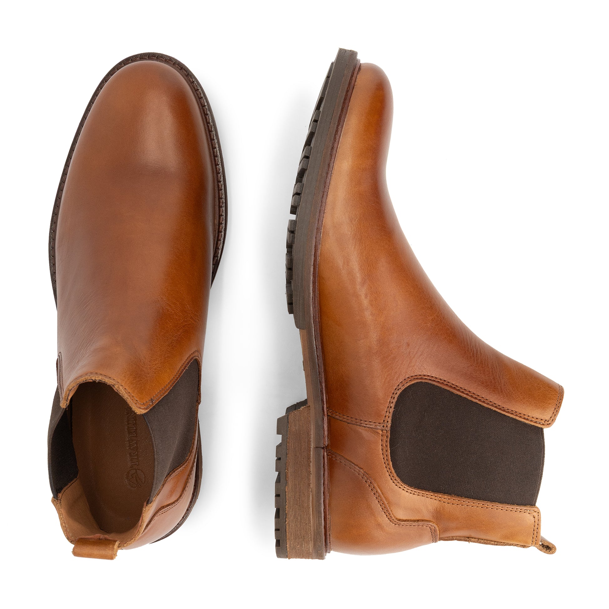 Winslow Men - Chelsea boots - Leather - Cognac UPD