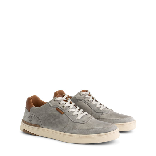 Burnham Men - Sneakers - Leather - Grey FRD