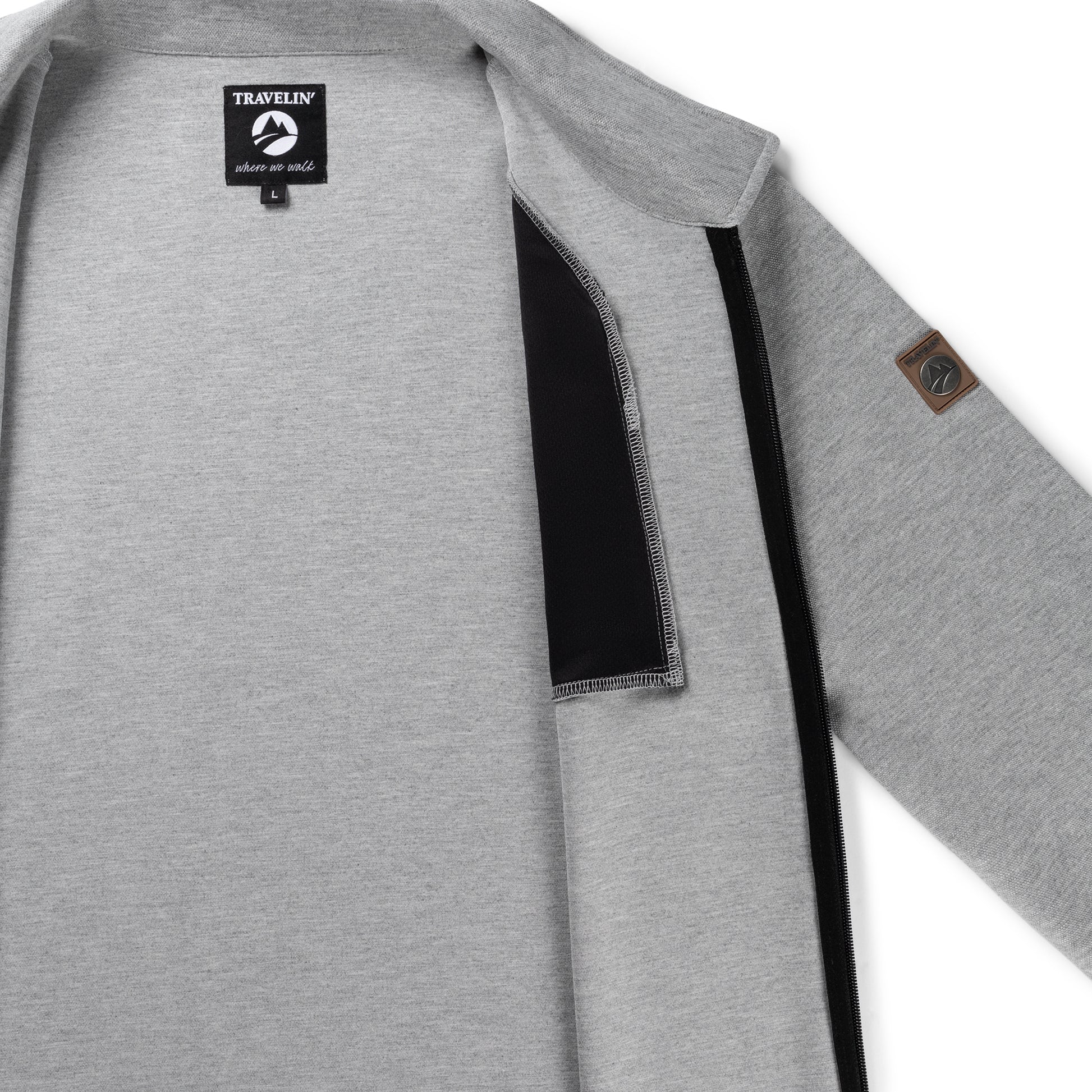 Njord Men - Outdoor over-shirt - Grey DCI