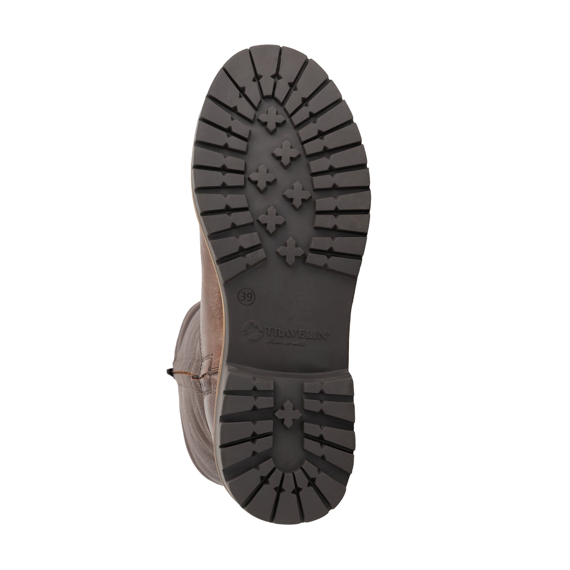 Forde Women - High boots - Wool-lined - Dark brown UNS