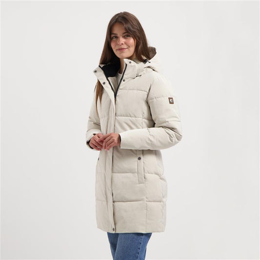 Rissne Women - Puffer jacket - Water-resistant - Sand MV