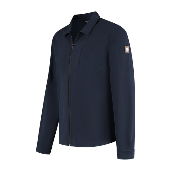 Njord - Cardigan - Men - Navy FL