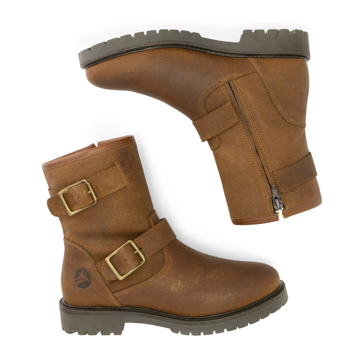 Vattrup Women - Boots - Suede - Cognac UPD