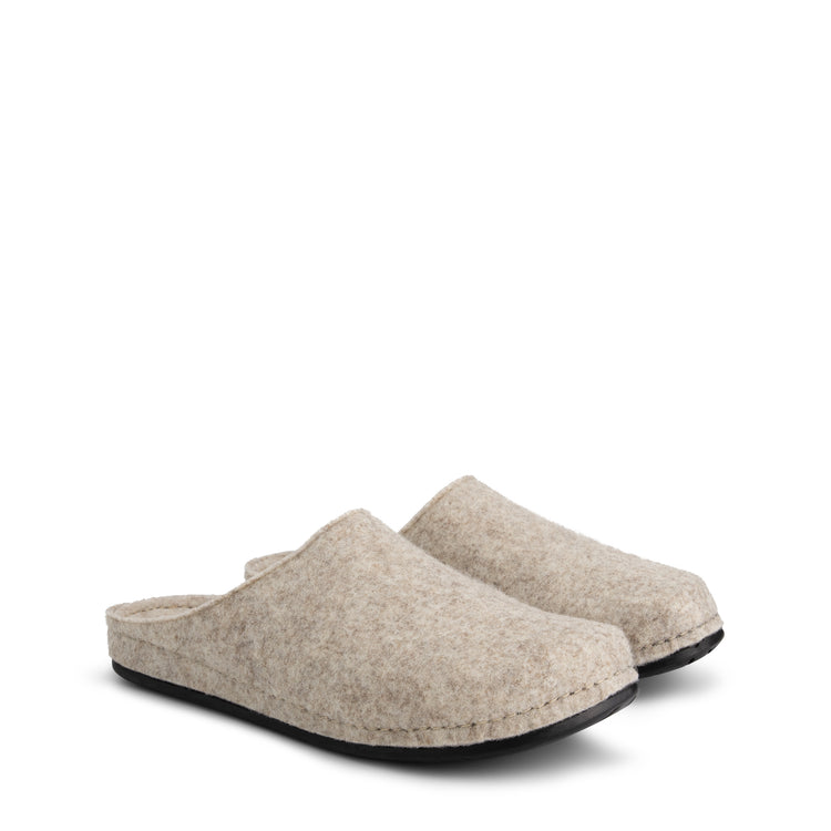 Come Home Men - House slippers - Wool - Sand FRD