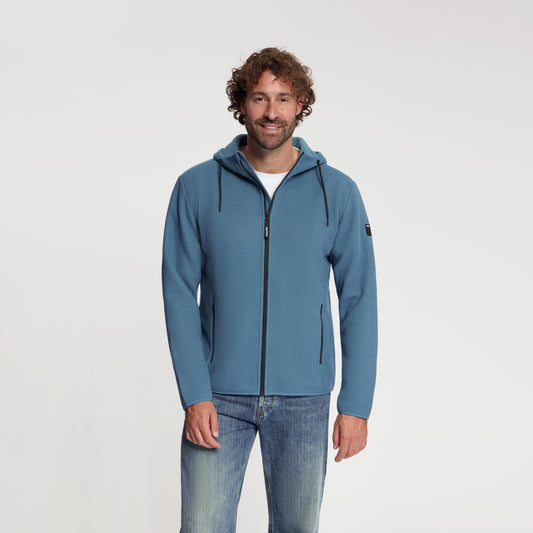 Tyko Men - Outdoor Vest - Fleece - Blue MV
