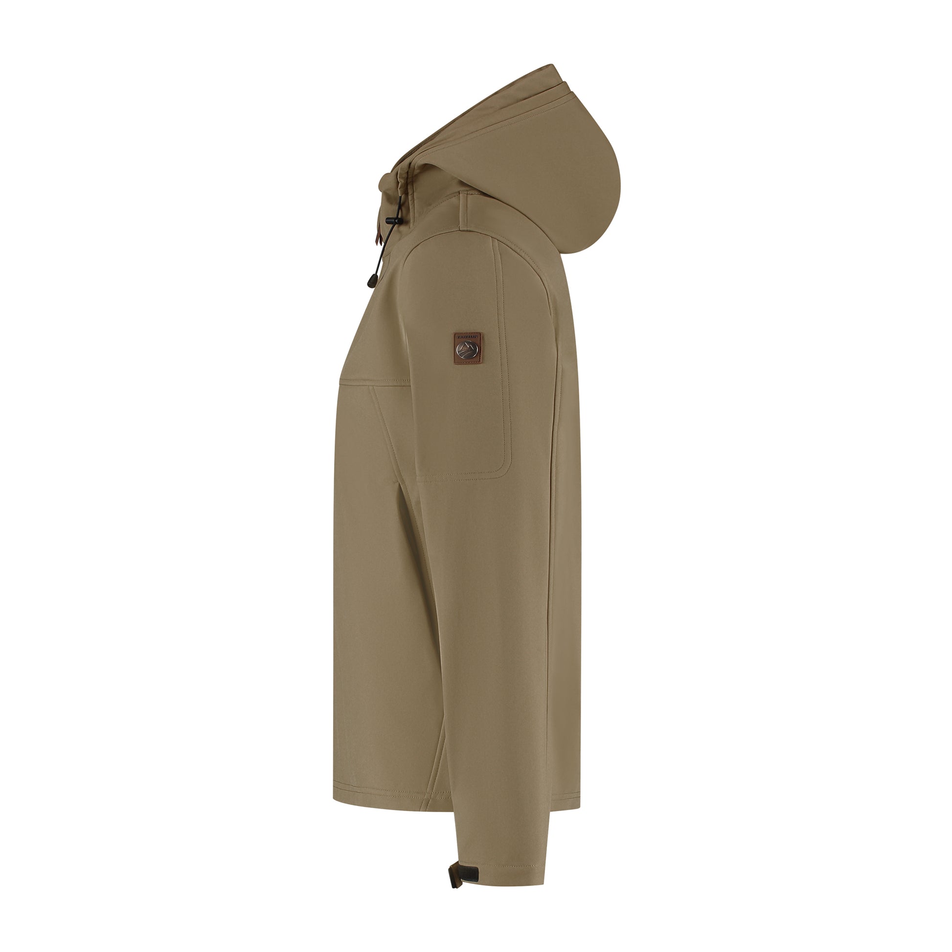 Stian - Waterproof softshell jacket - Men - Brown L